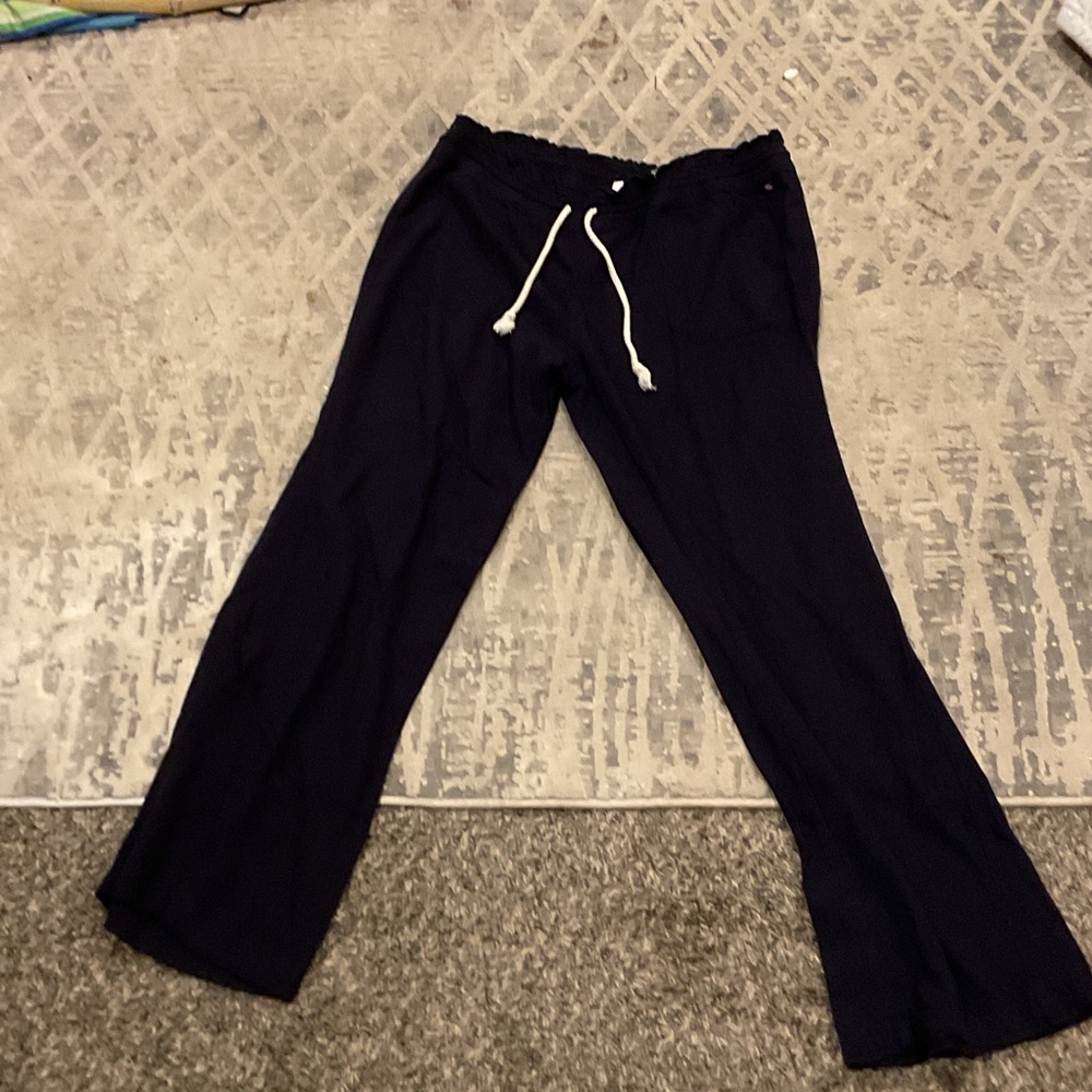 Women's Black Drawstring Pants